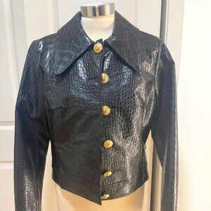 Julie Brown Vegan Leather size large New with Tags
